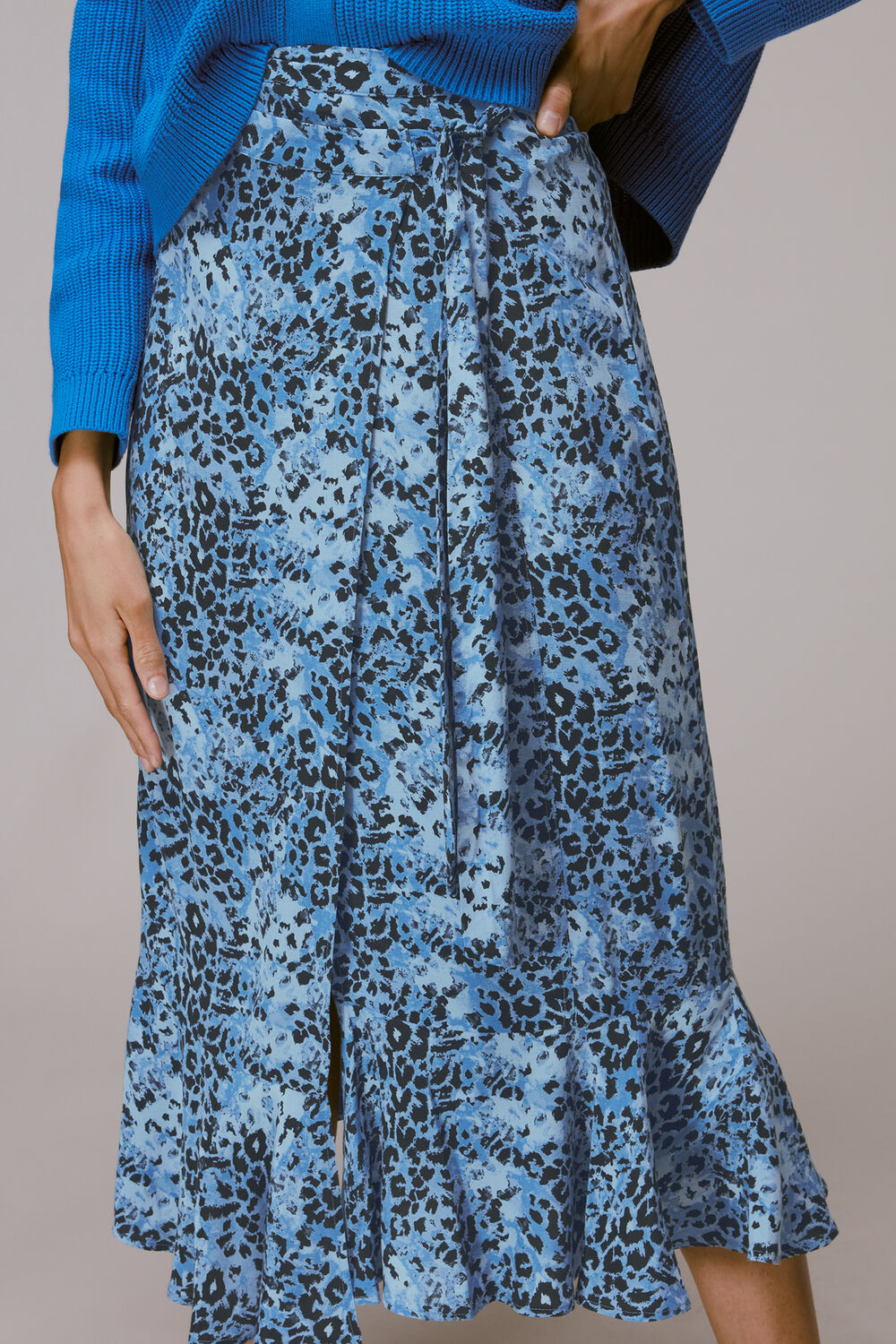 Hyena Spot Wrap Skirt