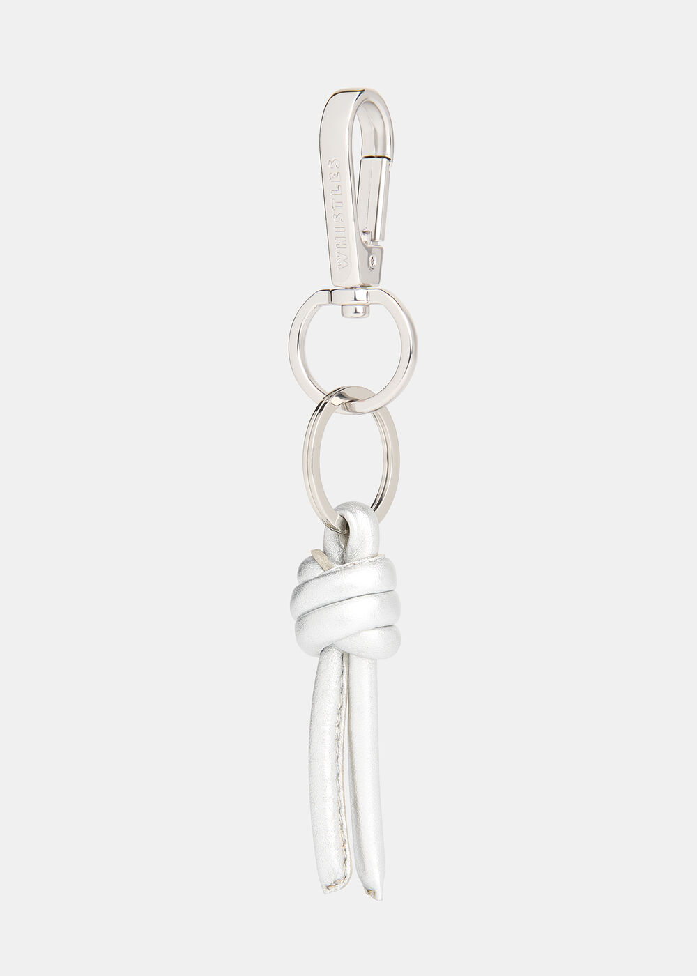 Leather Knotted Keyring