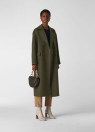 Rosie Double Faced Coat Khaki