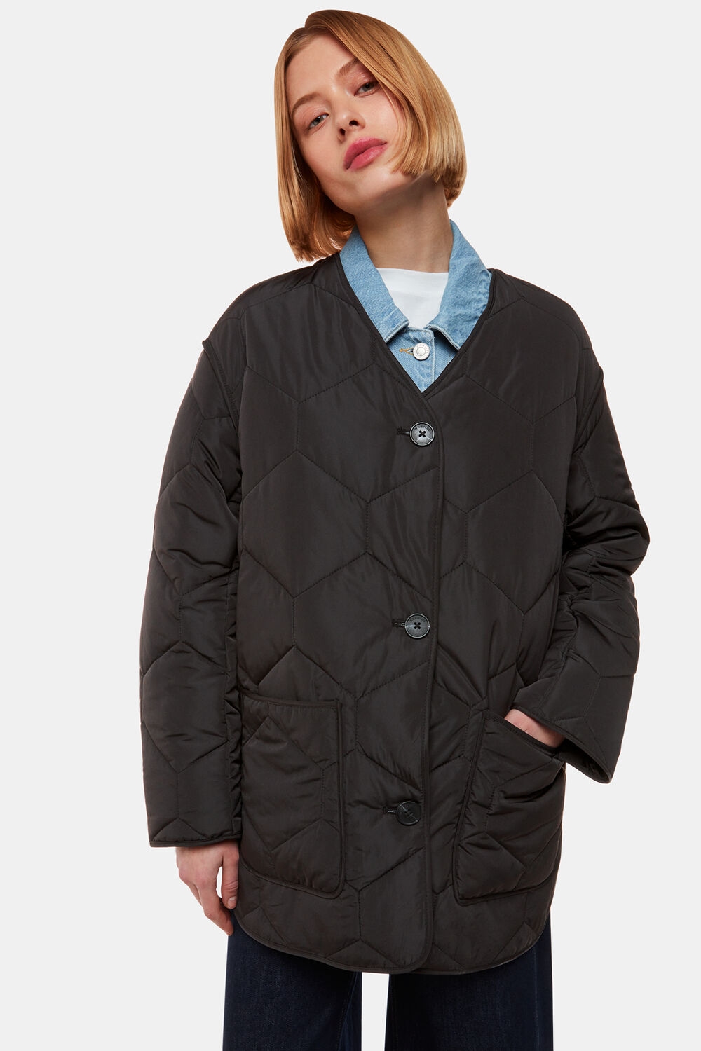 Rita Short Quilted Coat