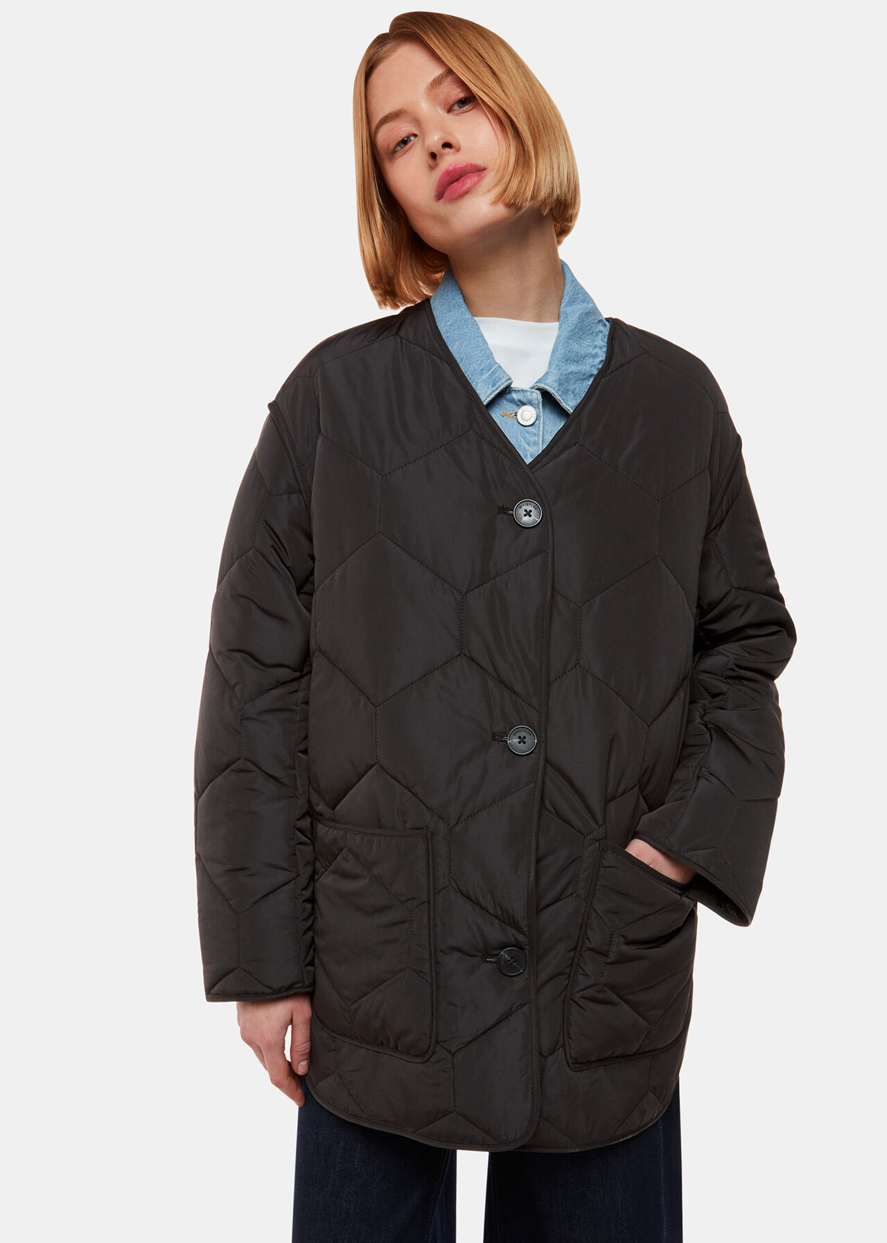 Rita Short Quilted Coat