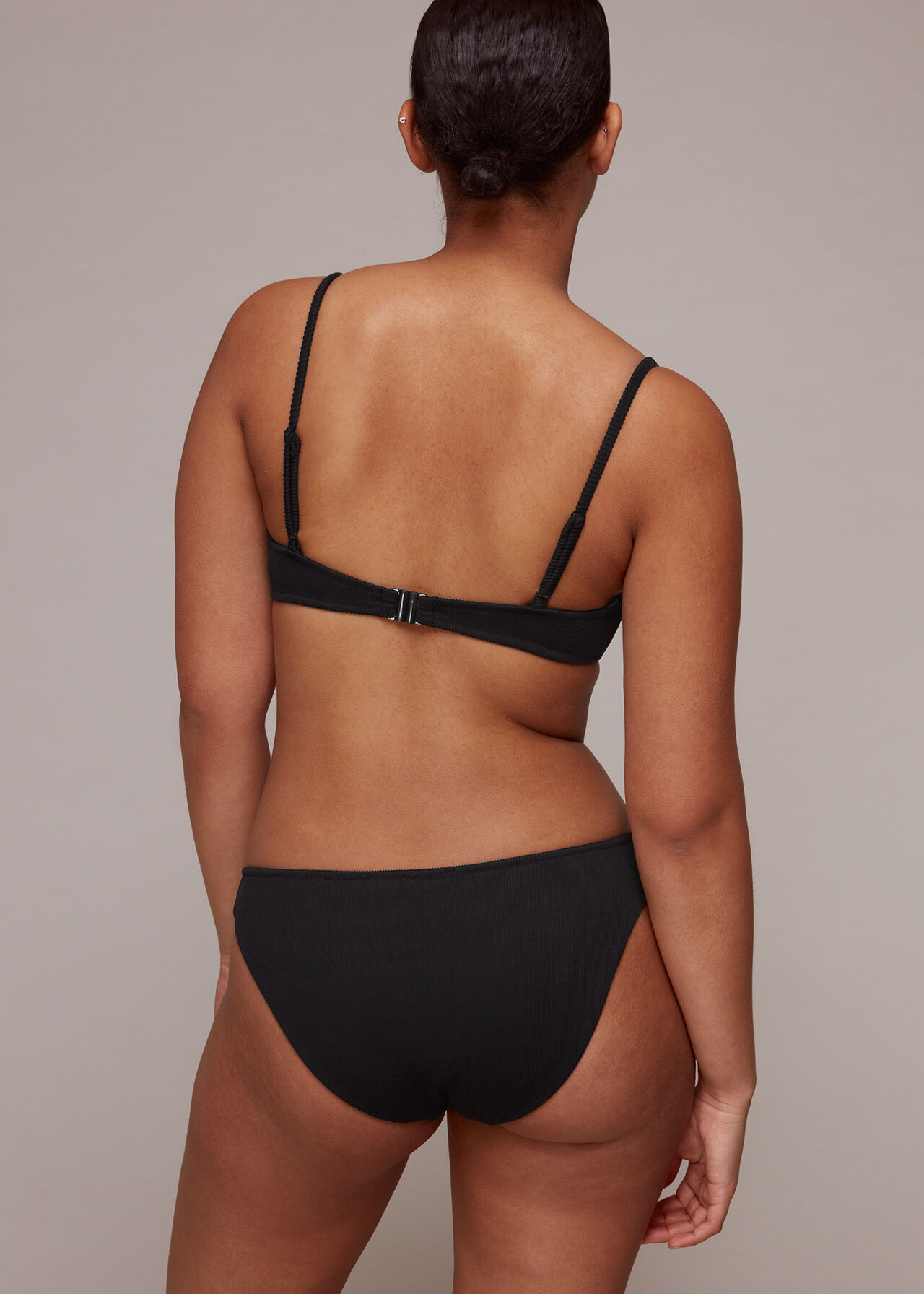 Ribbed Underwire Bikini Top