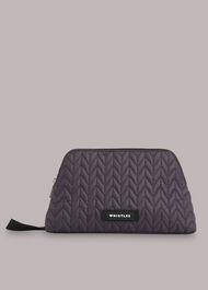 Lenni Quilted Nylon Wash Bag