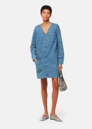 Denim Pocket Dress