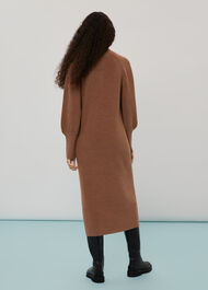 Sleeve Detail Fashioned Dress