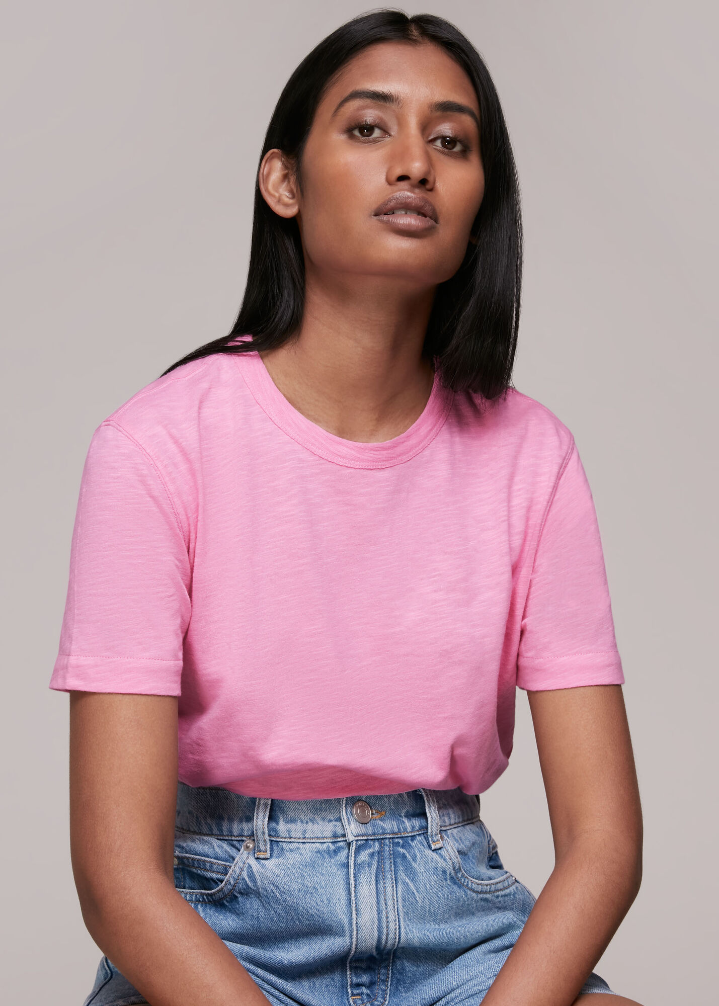 Pink Emily Ultimate Tshirt | WHISTLES