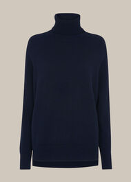 Cashmere Roll Neck Knit
