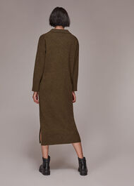 Collar Midi Knit Dress