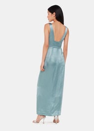 Charlotte Satin Maxi Dress