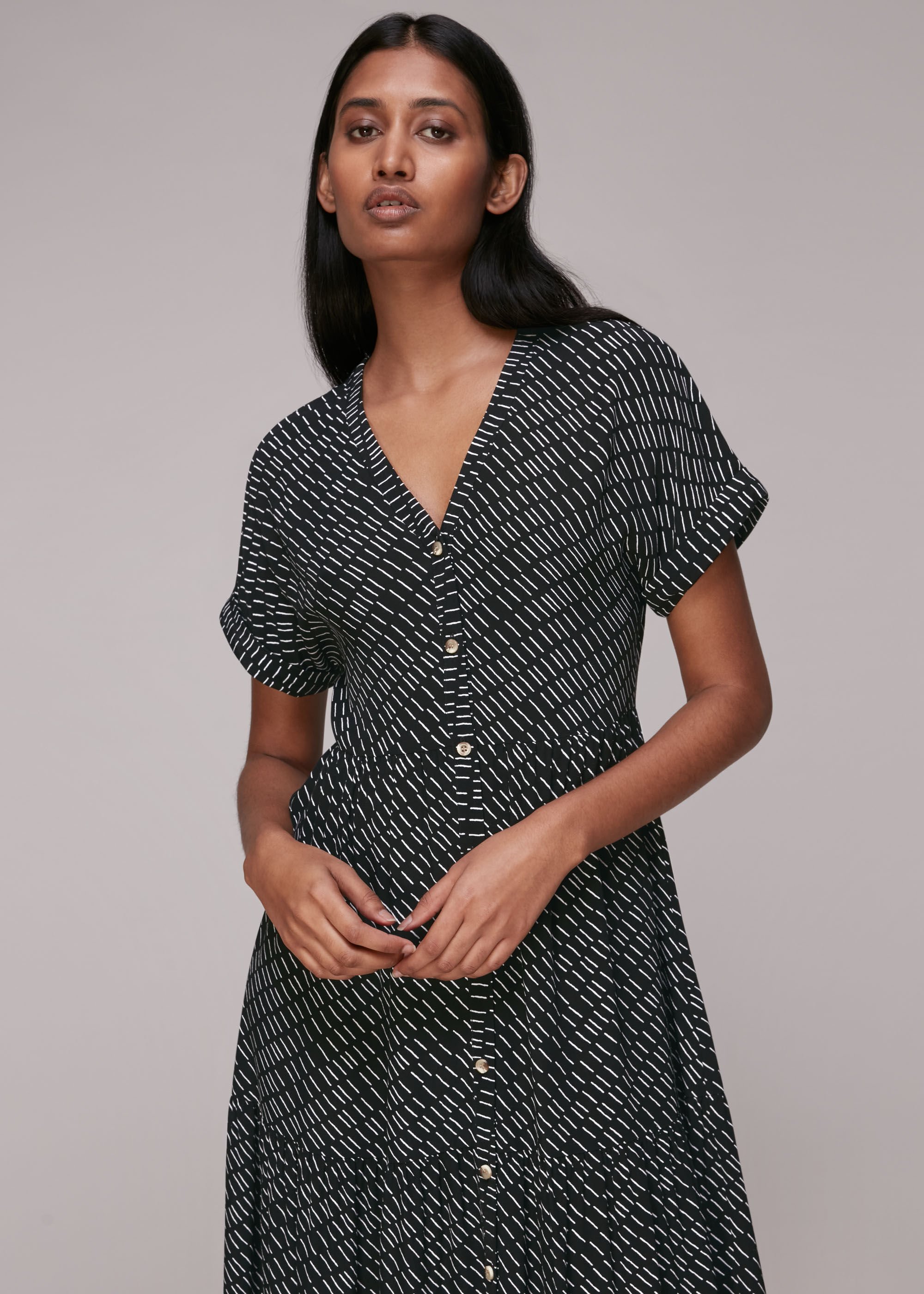 Whistles peony dress online