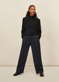 Pinstripe Full Length Trouser