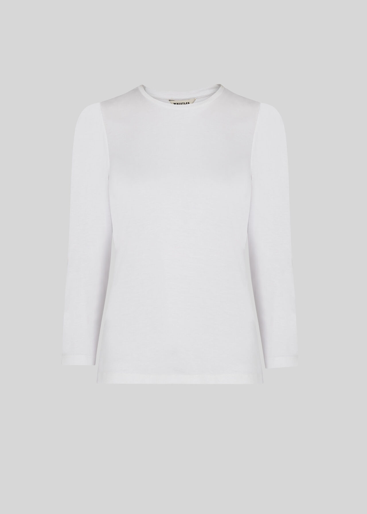 Puff Sleeve Top White