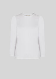 Puff Sleeve Top White