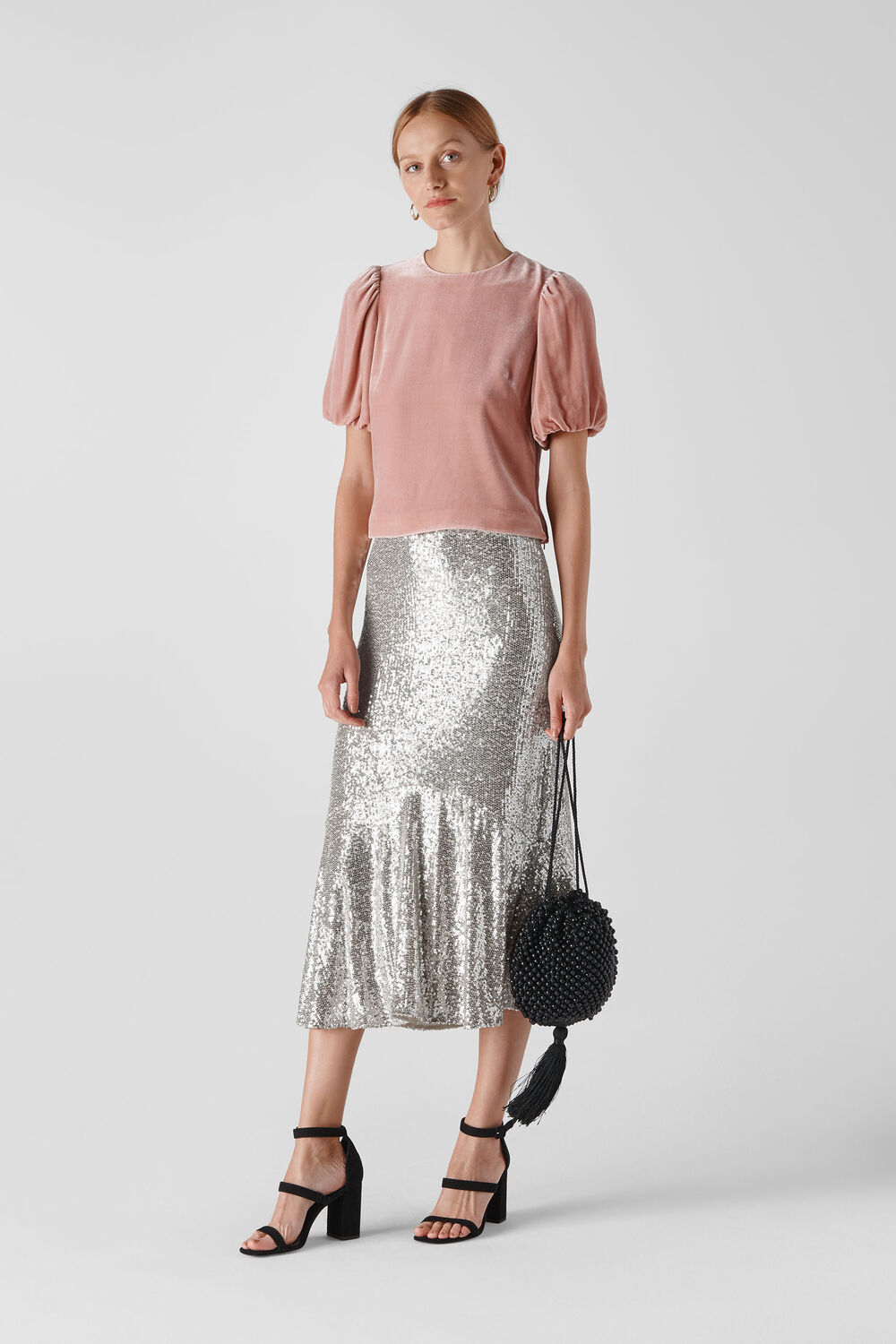 Suki Sequin Skirt