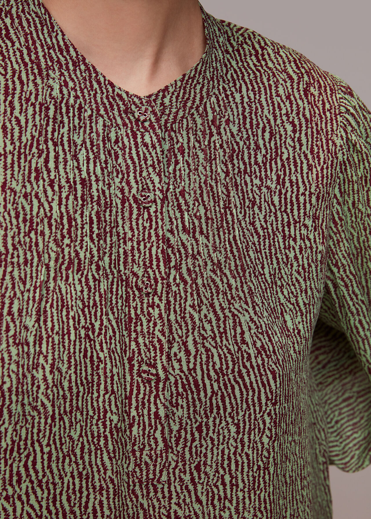 Charlotte Maze Print Blouse
