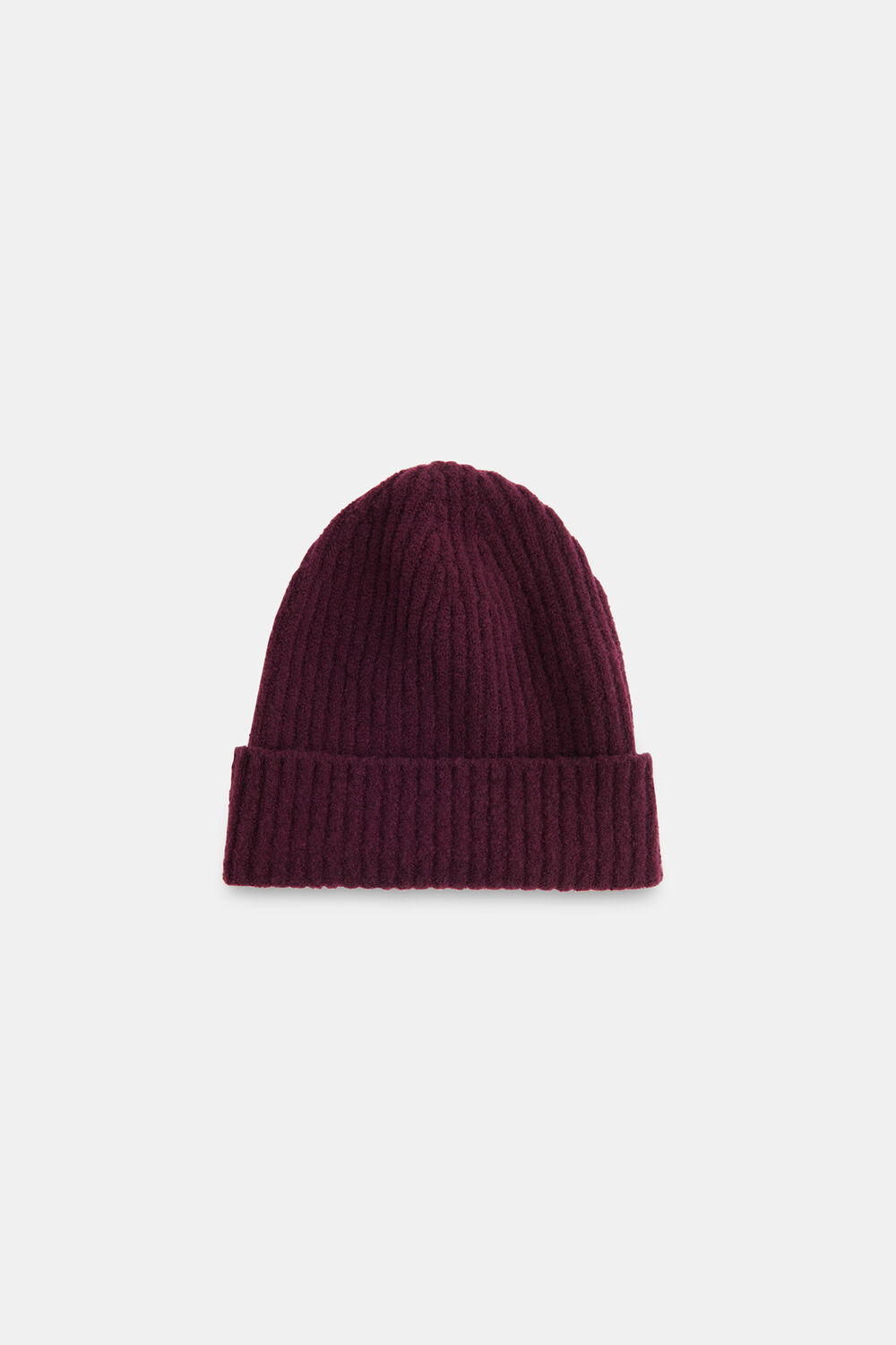 Wool Mix Rib Beanie