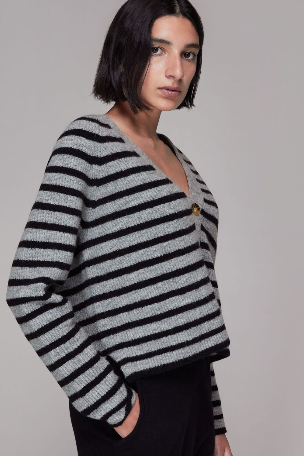 Stripe Cardigan