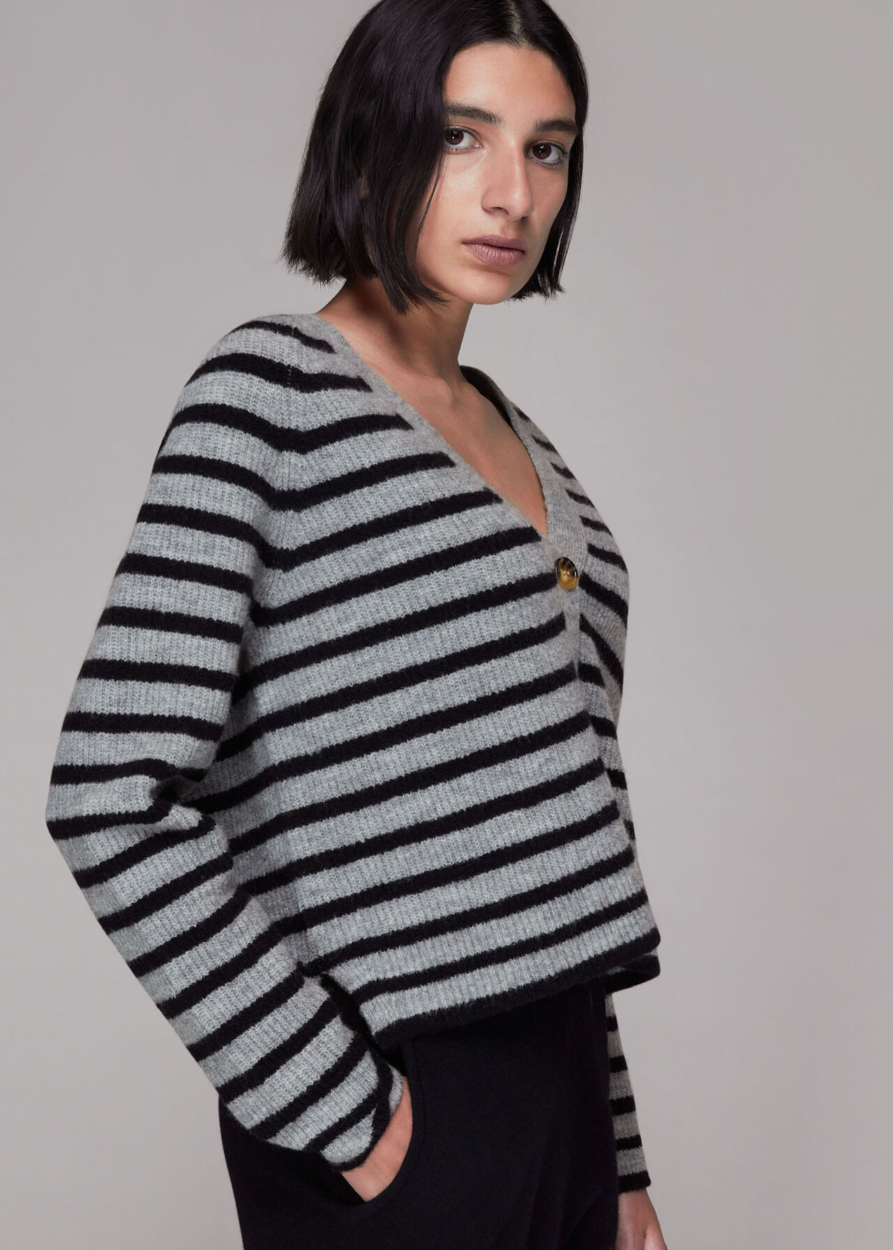 Stripe Cardigan