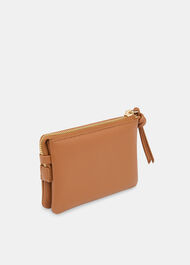 Knotted Zip Pull Purse