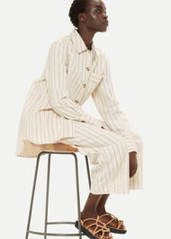 Kwammie Striped Overshirt