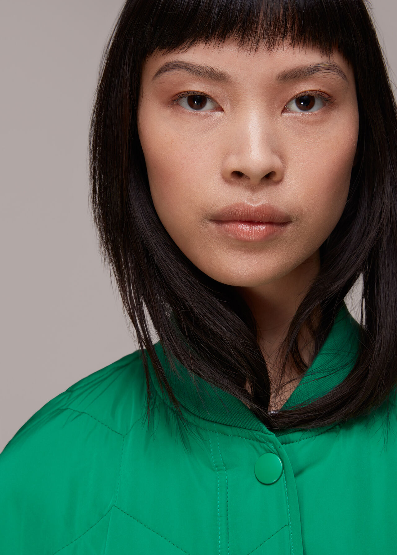 Ida Short Quilted Coat