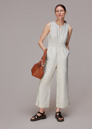 Melanie Linen Jumpsuit