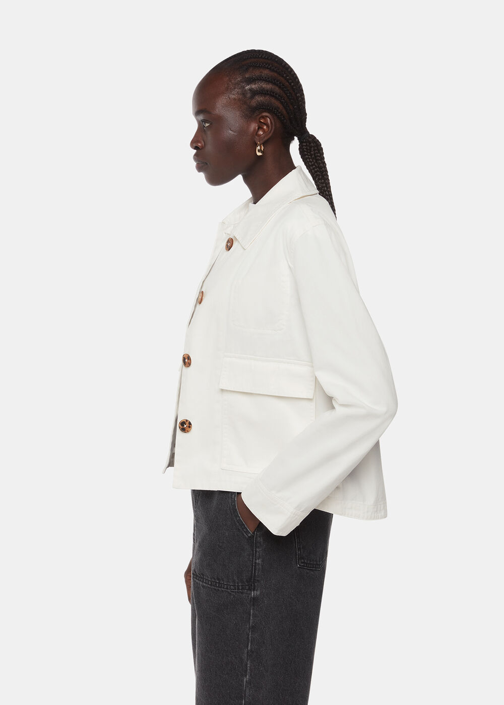 Marie Casual Pocket Jacket