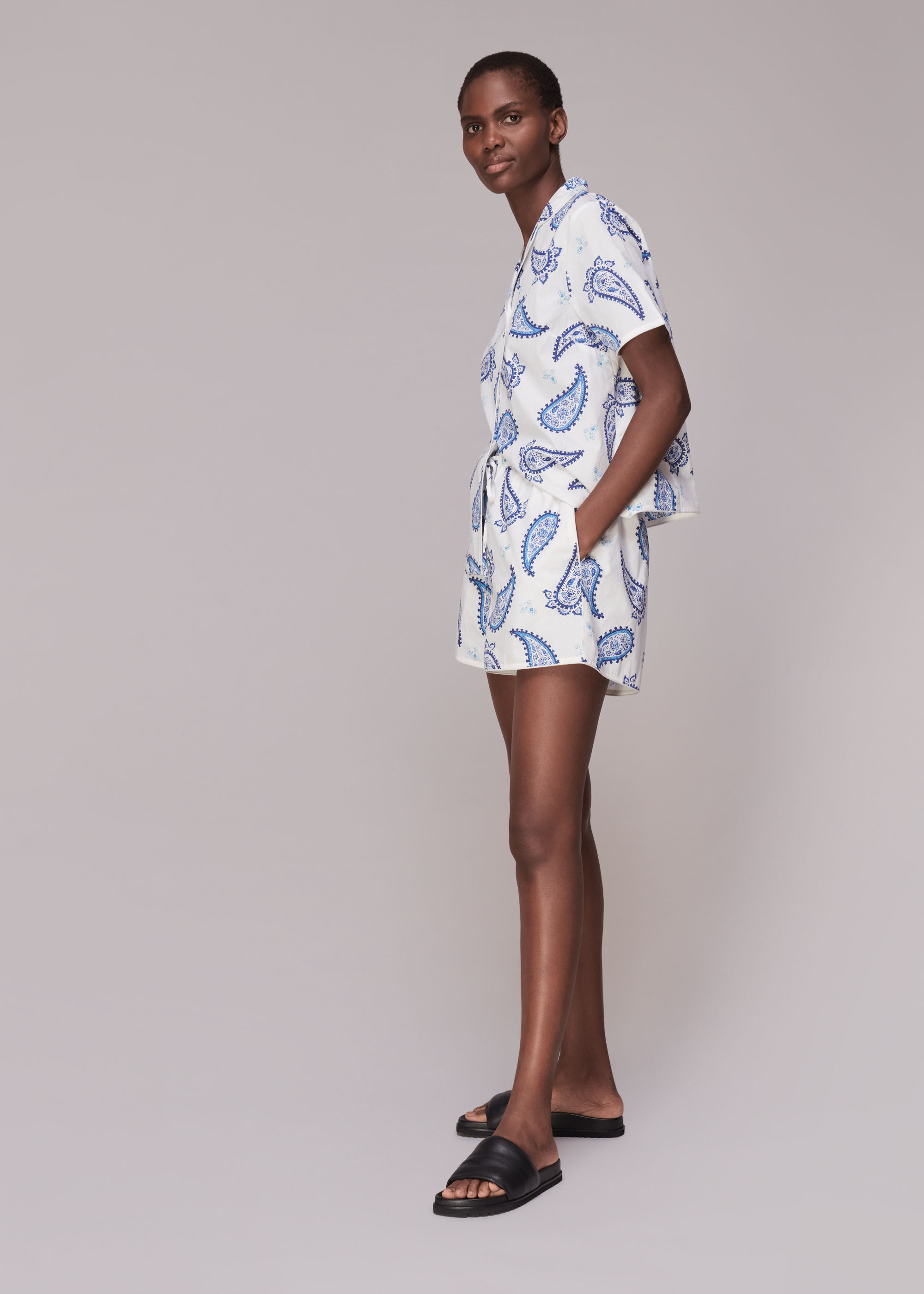 Paisley print pyjamas deals