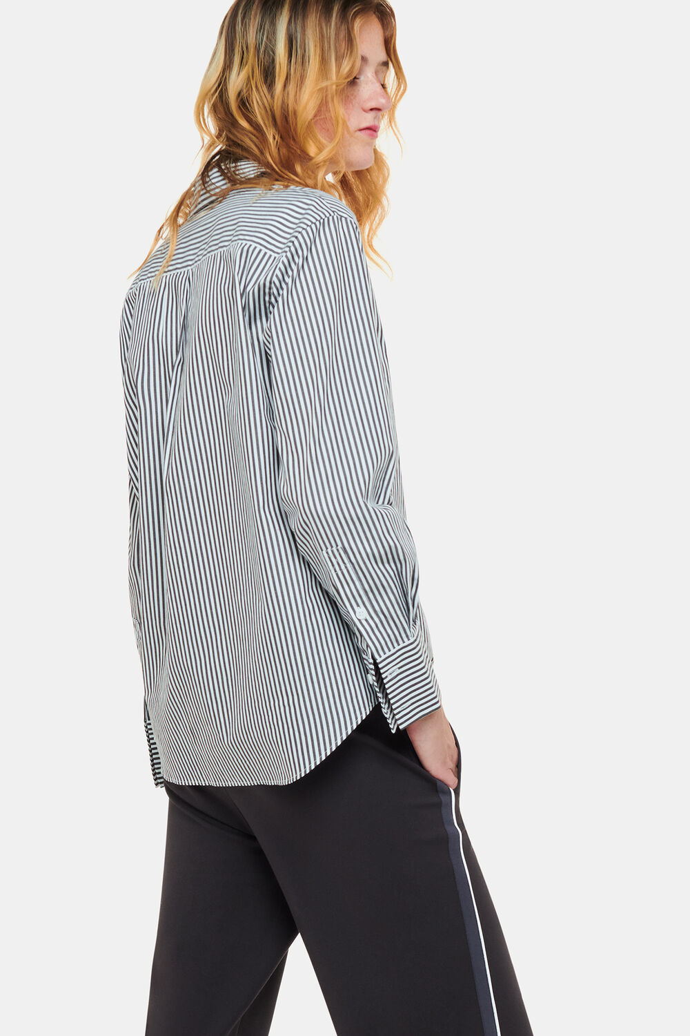 Edie Side Stripe Ponte Trouser
