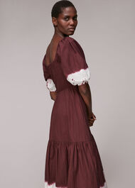 Libby Tie Dye Shirred Dress