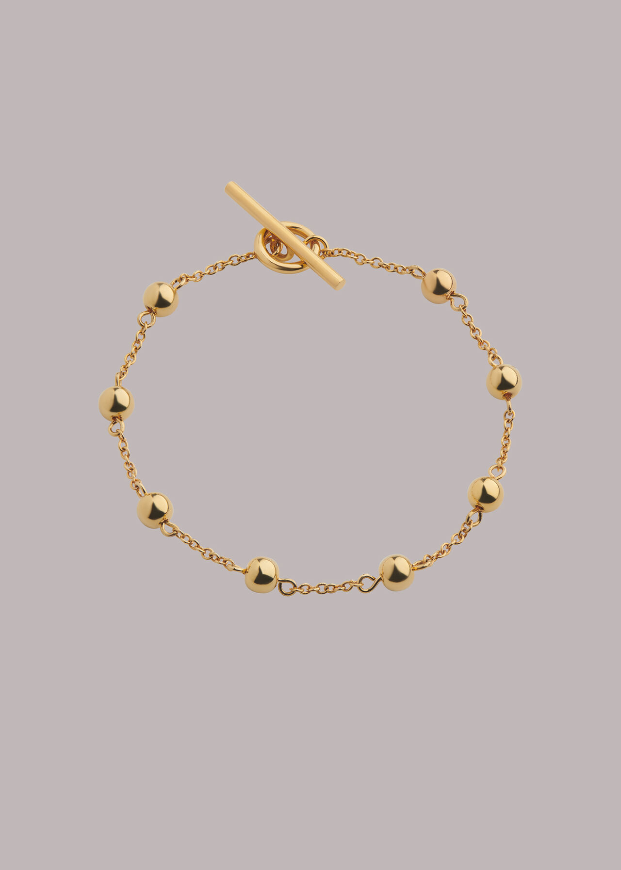 Beaded T Bar Bracelet
