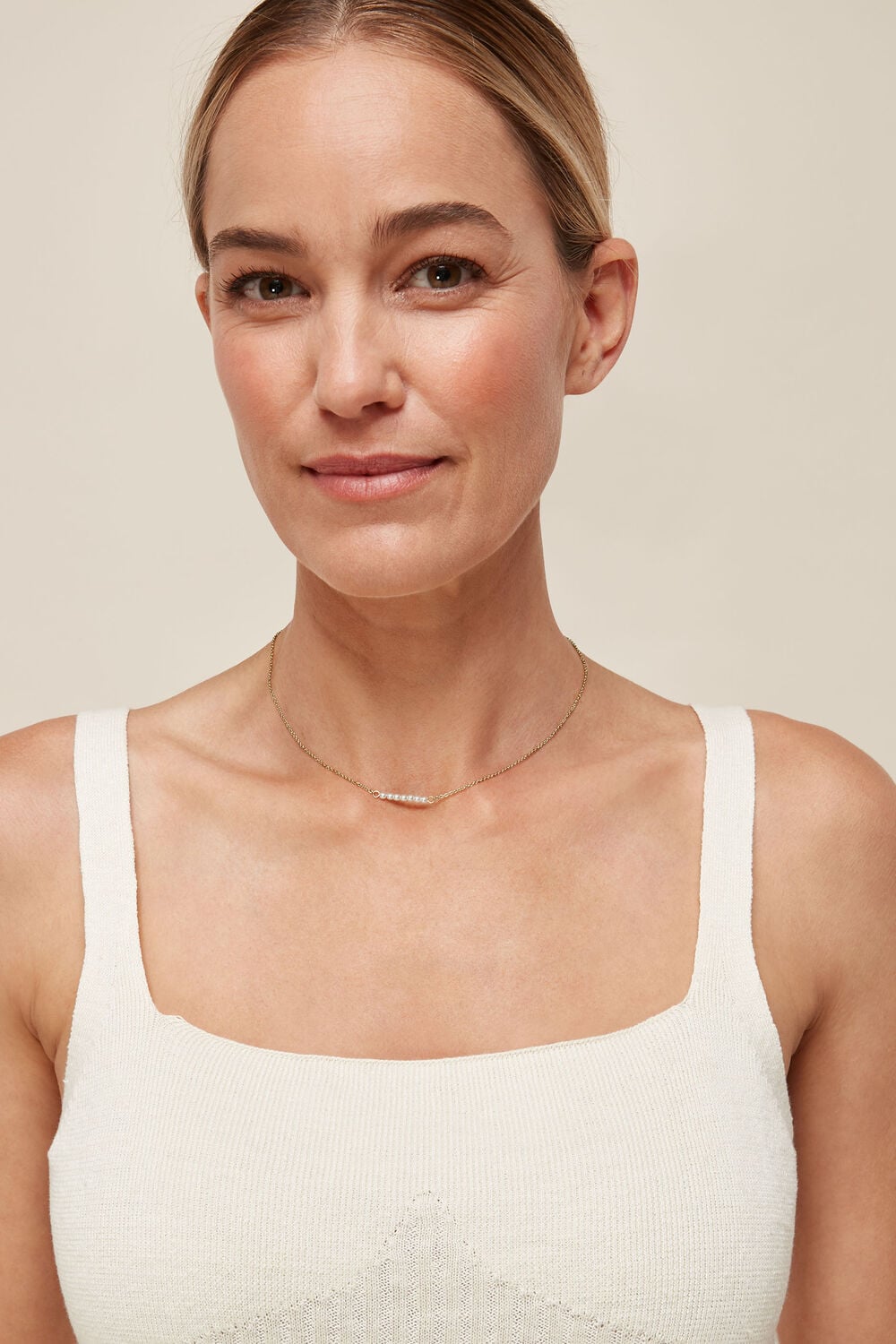 Pearl Bar Necklace