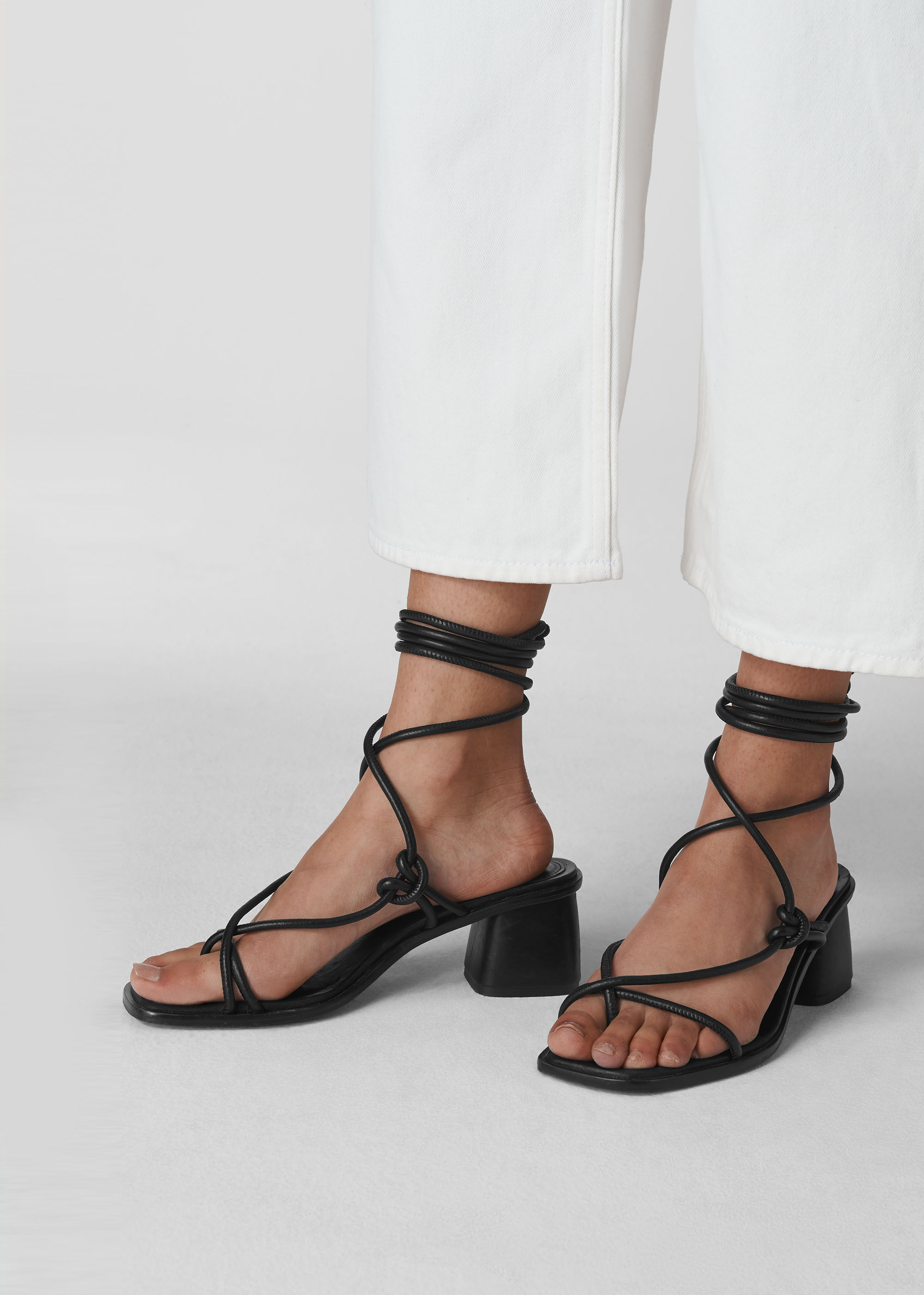 whistles black sandals