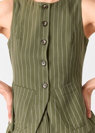 Lottie Pinstripe Waistcoat