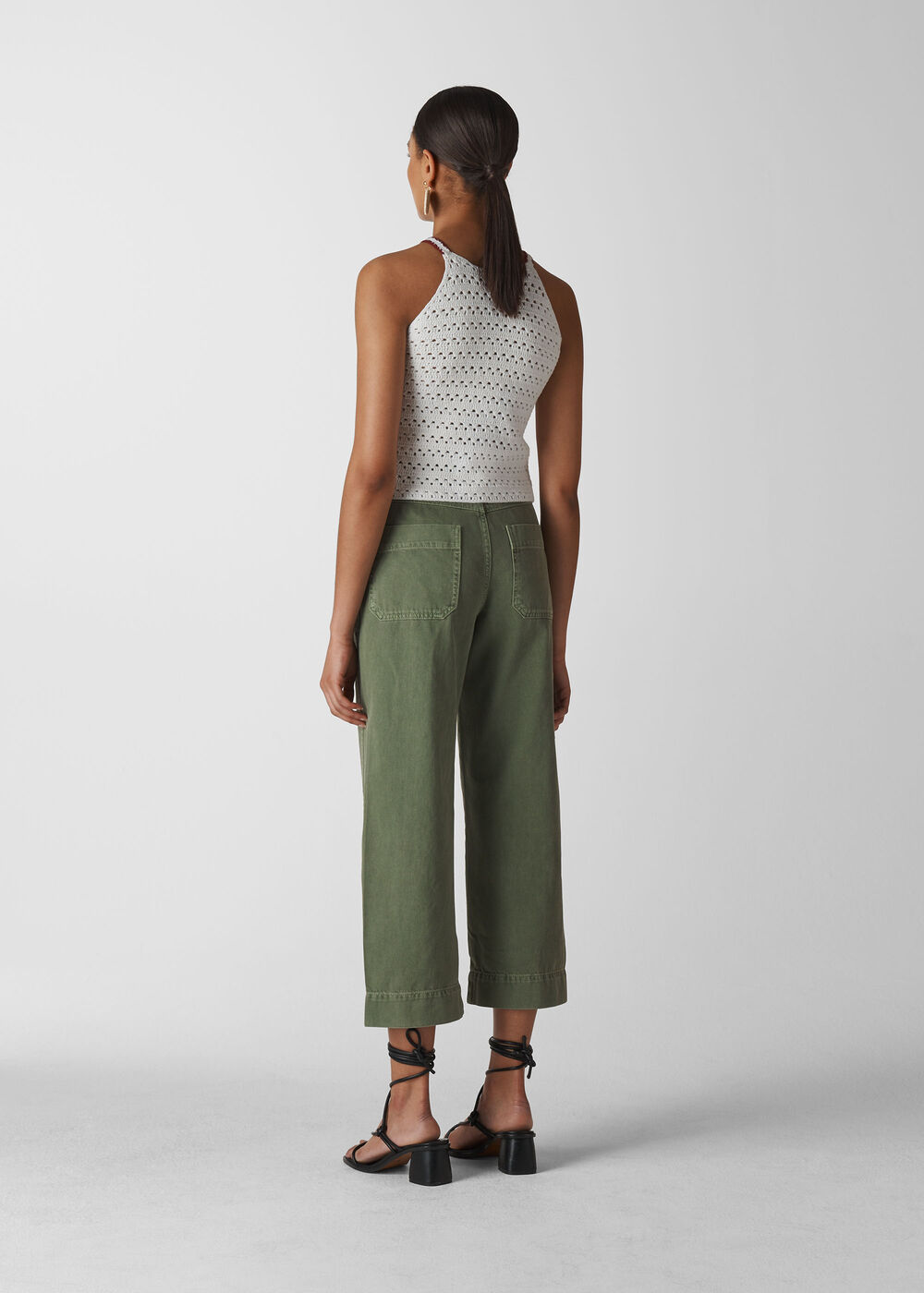 Hand Crochet Knit Tank Top