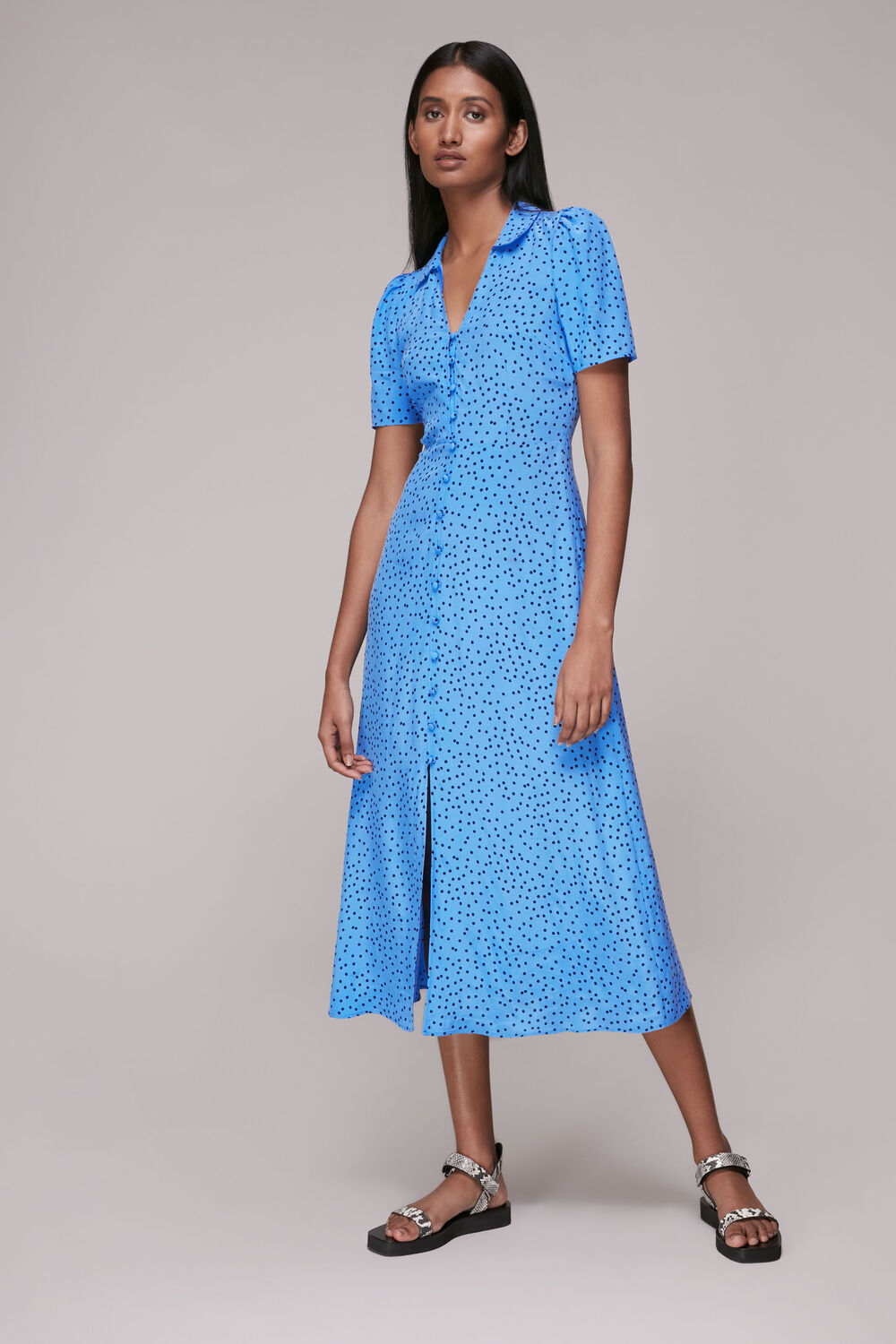 Rowan Irregular Spot Dress