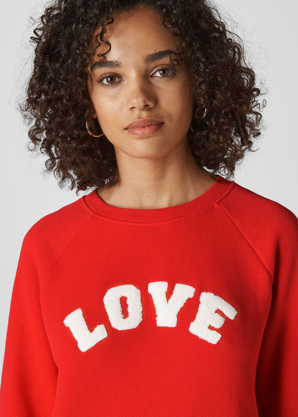 Love Sweatshirt Red