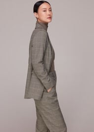 Elizabeth Check Blazer