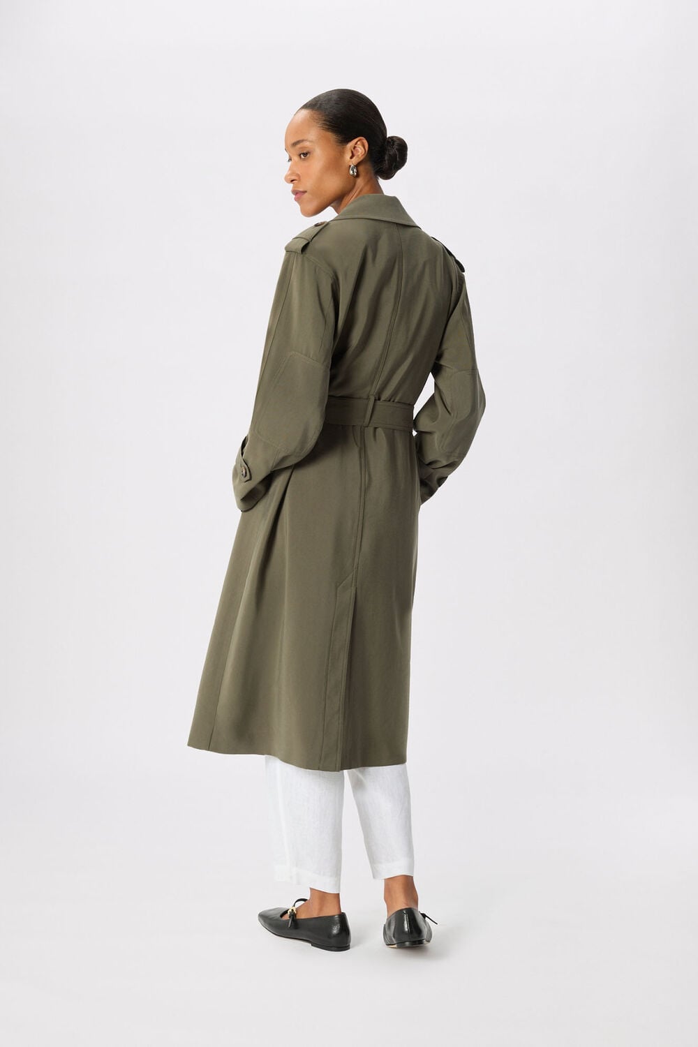 Petite Riley Trench Coat