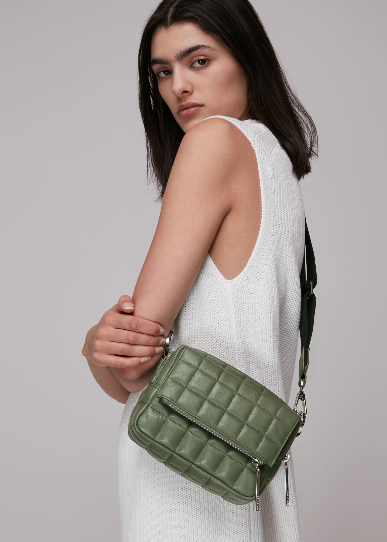 Quilted Bibi Crossbody Bag