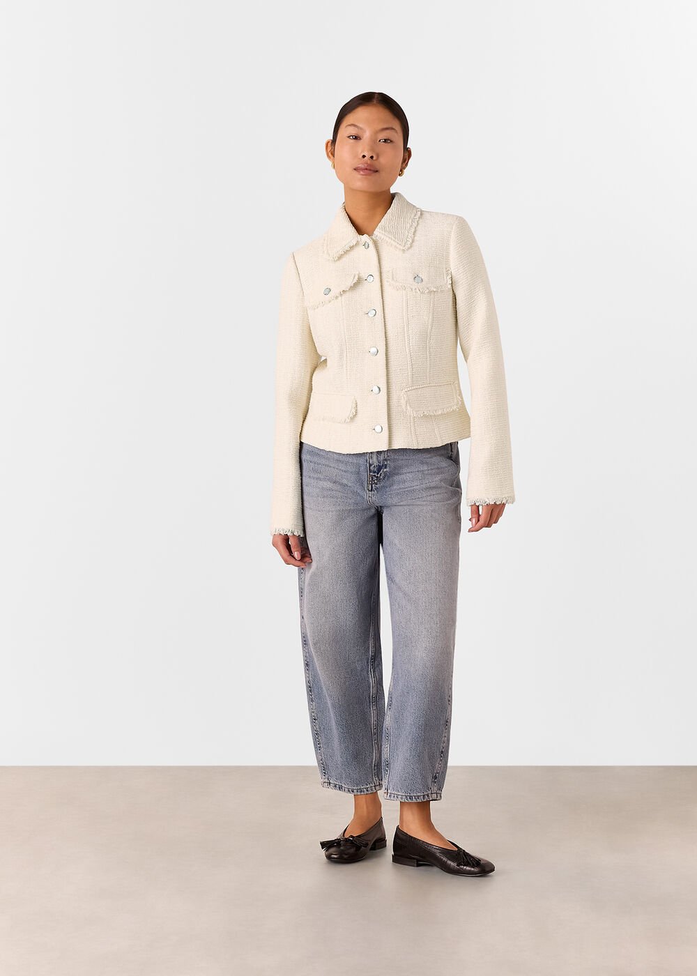 Petite Lucie Boucle Jacket