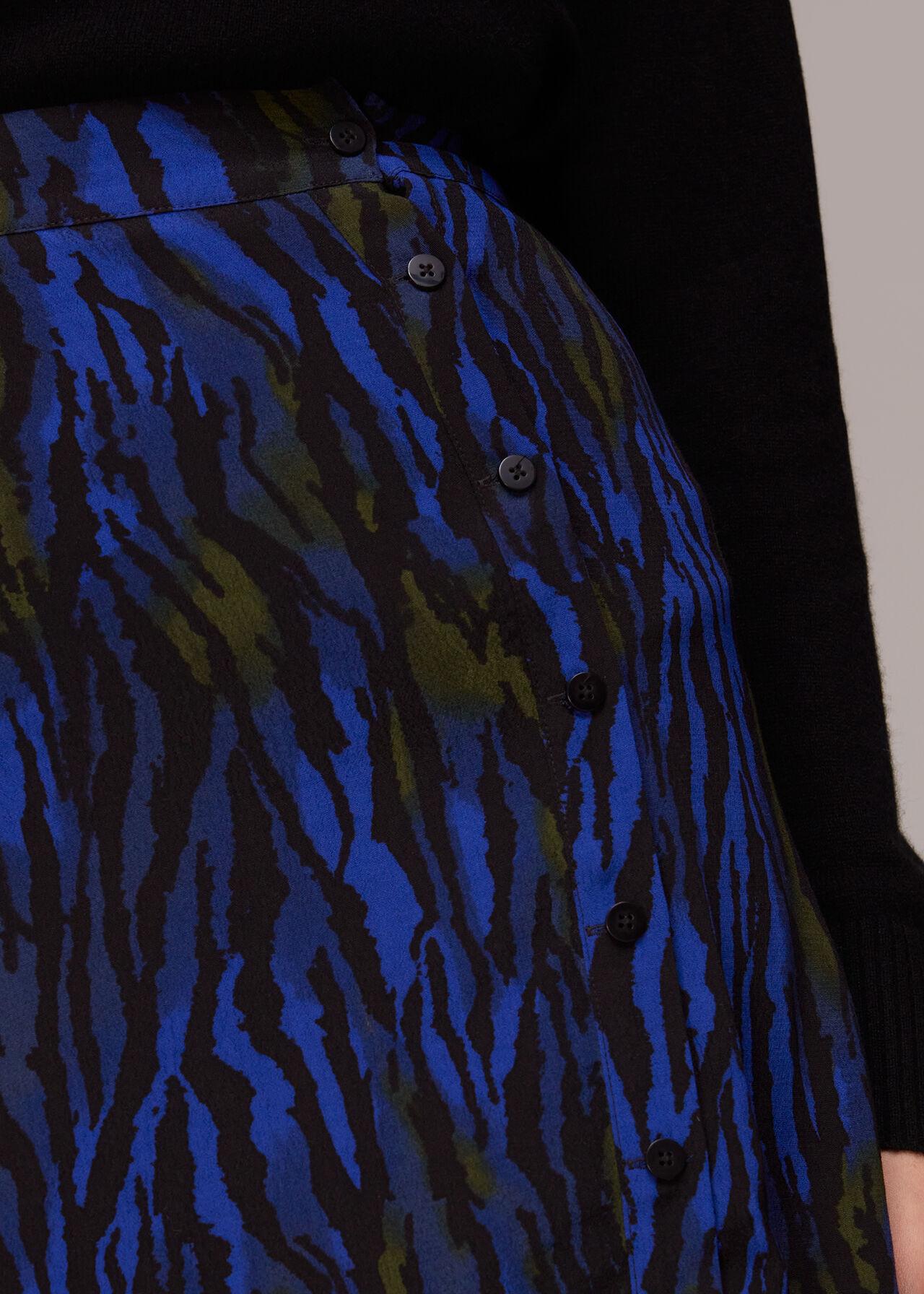 Watercolour Tiger Mini Skirt