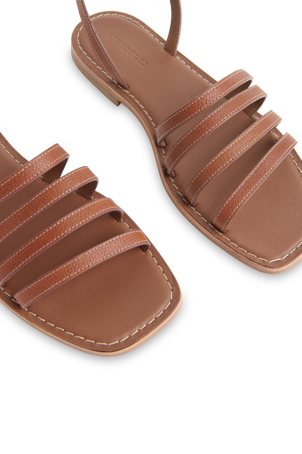 Tan Bruna Strappy Sandal
