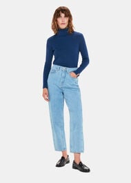 Maja Knitted Polo Neck Knit