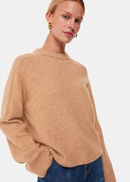 Alana Wool Mix Crew Neck