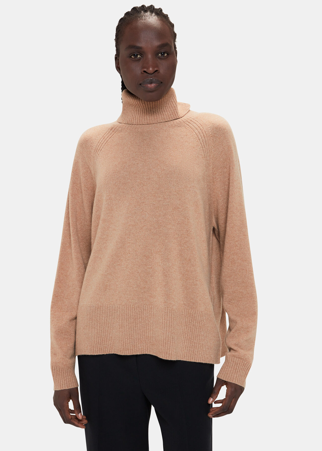 Cashmere Roll Neck