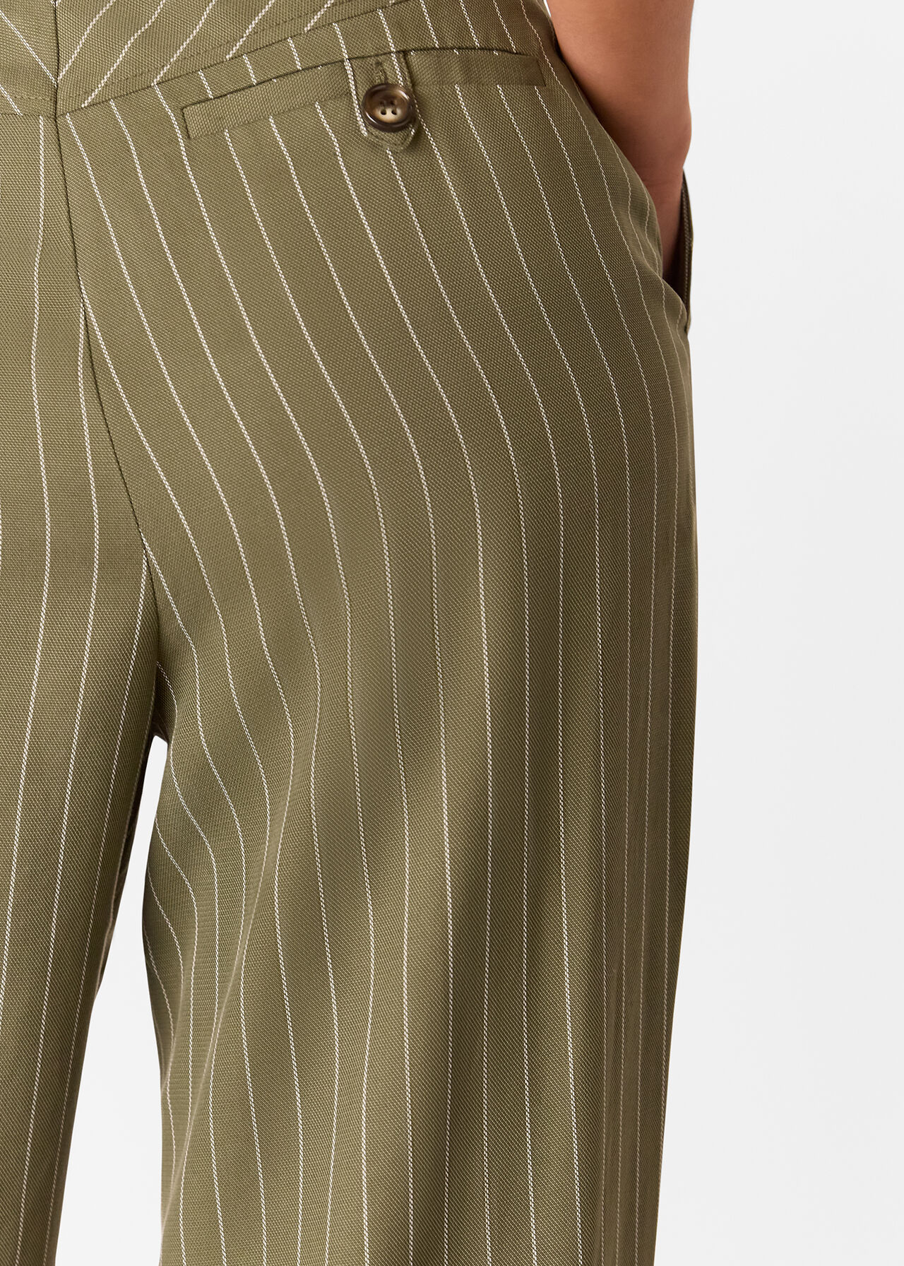 Petite Lottie Pinstripe Trouser
