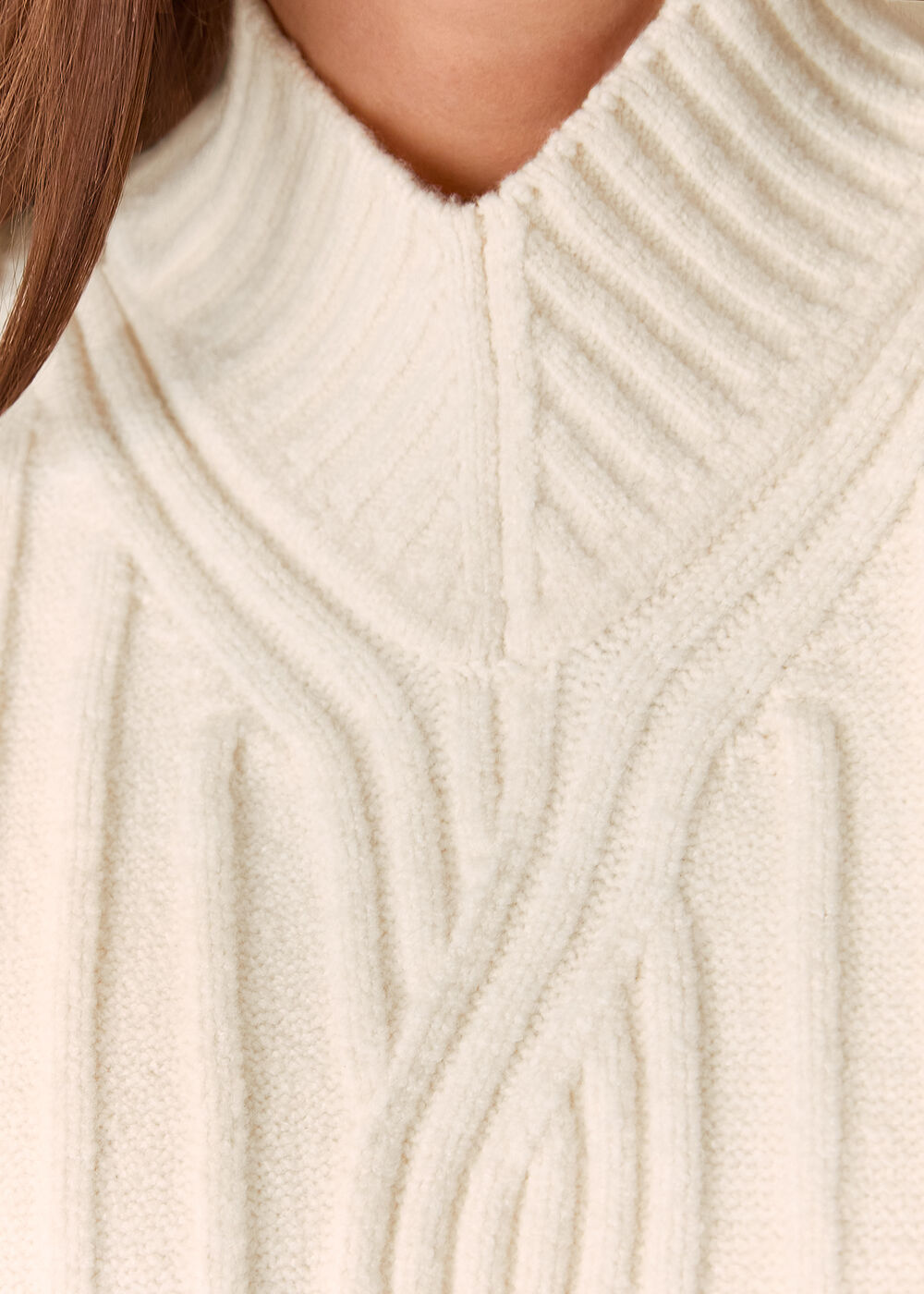 V Neck Cable Detail Tank