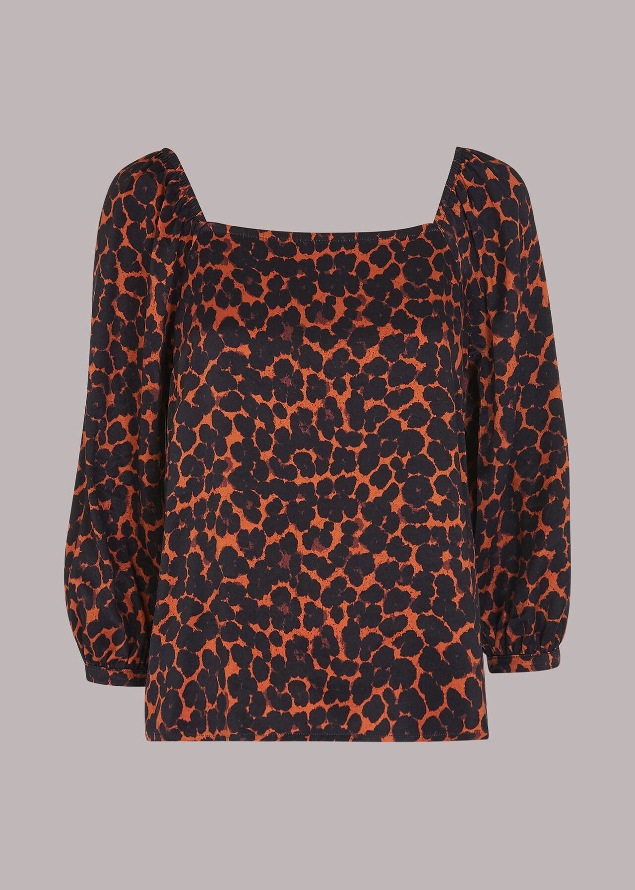 Smudge Animal Blanche Top