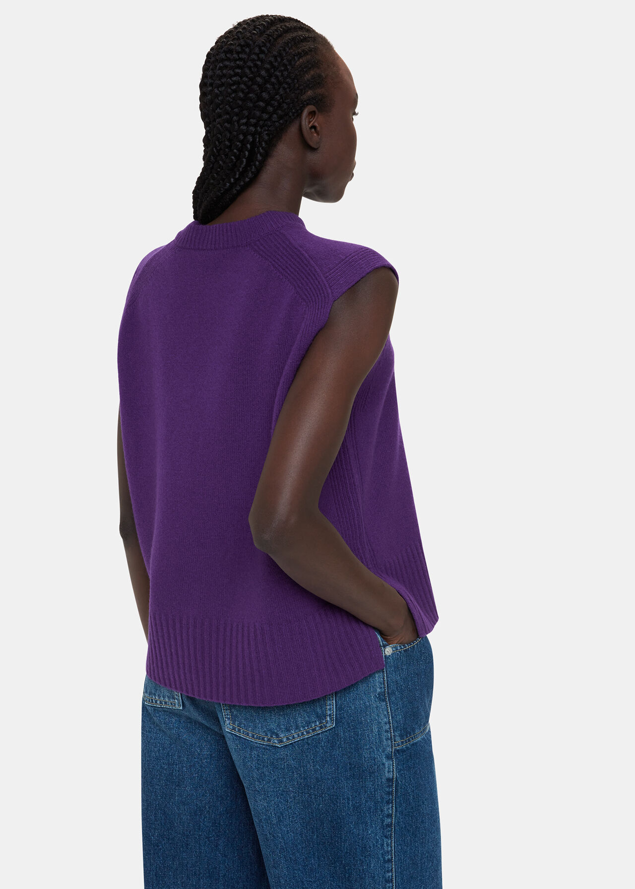 Wool Sleeveless Tank